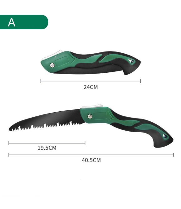 Hand saw woodworking saw household folding saw fruit tree pruning garden saw multi-functional outdoor cutting saw tools wholesale - Image 5