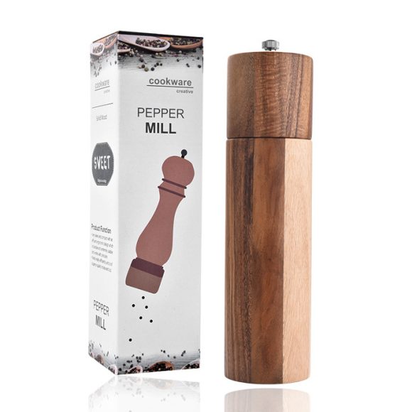 Cylindrical ceramic core manual pepper grinder - Image 3