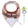 Bib with Pacifier Clip - Image 3