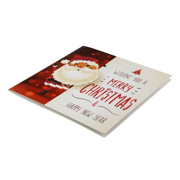 Christmas DIY Diamond Painting Greeting Cards 5D Cartoon Birthday Postcards Kids Festival Embroidery Greet Cards Gifts - Image 4