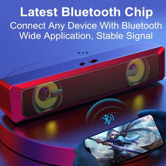 Wired Sound Blaster Bluetooth Speaker - Image 8