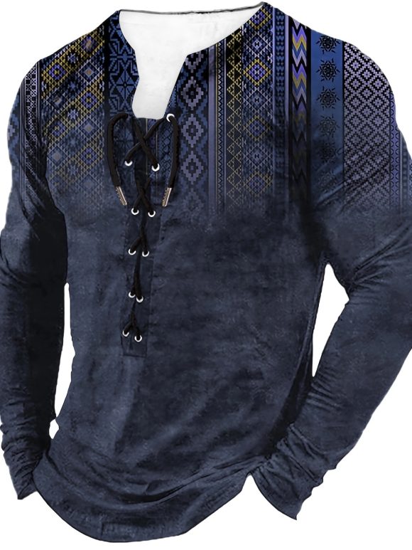 European And American Sports Long Sleeved Men's Print - Image 6