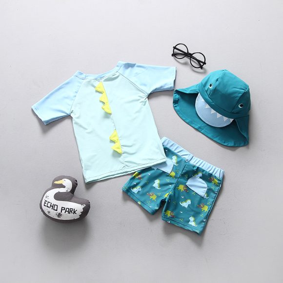 Kids Swimsuit Children Swimming Suit for Boys UPF50 Dinosaur UV Swimwear Boy Baby Bathing Suit Child Swimsuits Rashguard Clothes - Image 5