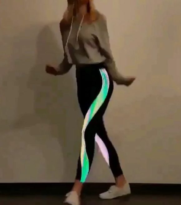 Fitness Yoga Pants Laser Printed Slimming Sports Leggings - Image 8