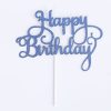 English happy birthday cake flag cake insert - Image 6