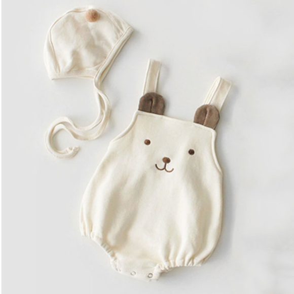Baby sleeveless strapless cotton robe hat - Image 4