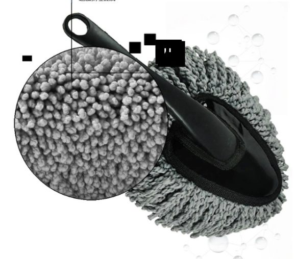 DETACHABLE MINI SOFT CAR CLEANING SUPPLIES MICROFIBER DUSTER INTERIOR CLEANER TO TRAP DUST AND POLLEN FOR CAR BIKE OR HOME USE - Image 2