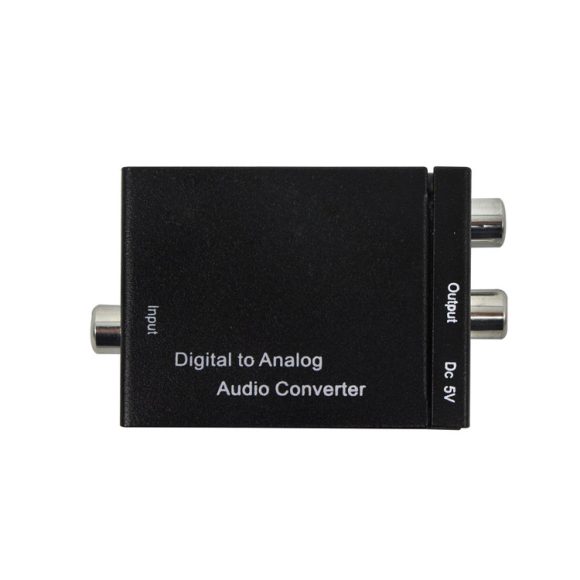 Analog to Digital Audio Converter Fiber Optic with TV Speaker - Image 2