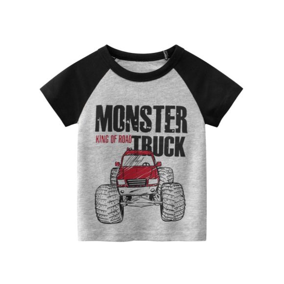 New Boys' Short Sleeve Tops Wholesale Korean T-shirt Kids Clothes - Image 4