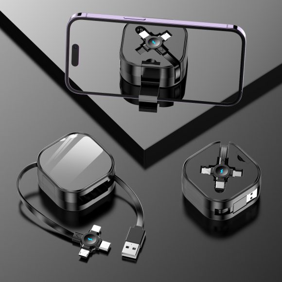 Three-in-one Bracket Telescopic Data Cable - Image 7