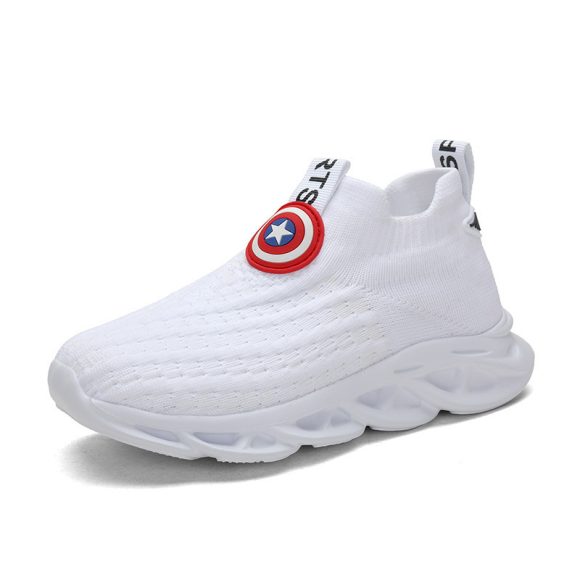 Children's Shoes Men's Knitted Shoes Small White Shoes - Image 4