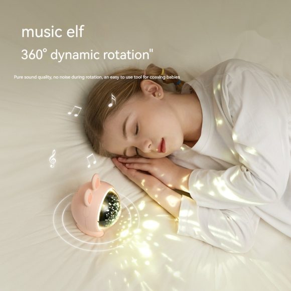 Creative Rabbit Star Light Projector Lamp Children Home Decor - Image 4