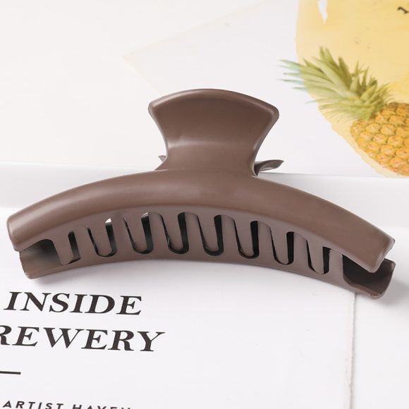 New Claw Clip For Women Tough Colorful Plastic Hair Claws Large Size Hair Clamps Hair Accessories - Image 3