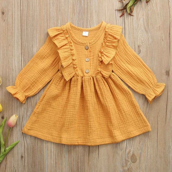 Girls cotton dress - Image 2