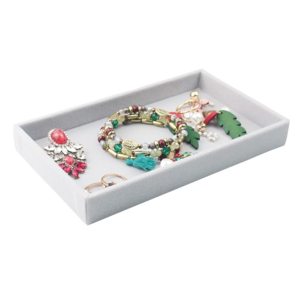 Jewelry storage box flannel earrings jewelry box storage box - Image 10