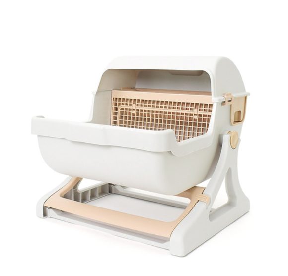Cat toilet pet toilet semi-enclosed litter box - Image 7