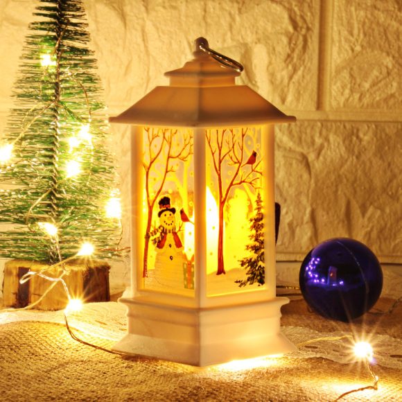 Santa Claus Snowman Light Merry Christmas Home Decor - Image 7