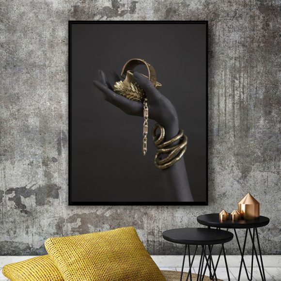 African Woman Decorative Painting - Image 3