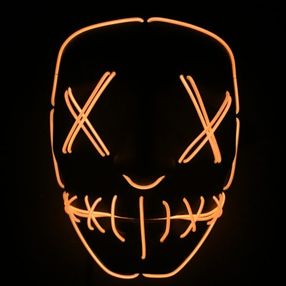 Halloween Led Glowing Full Face Mask - Image 10