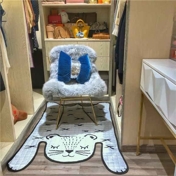 Toys Baby Play Mat Kids Carpet White Tiger Plush Rugs For Liveing Room Decoration Floor Mats Developing Mat For Children - Image 2