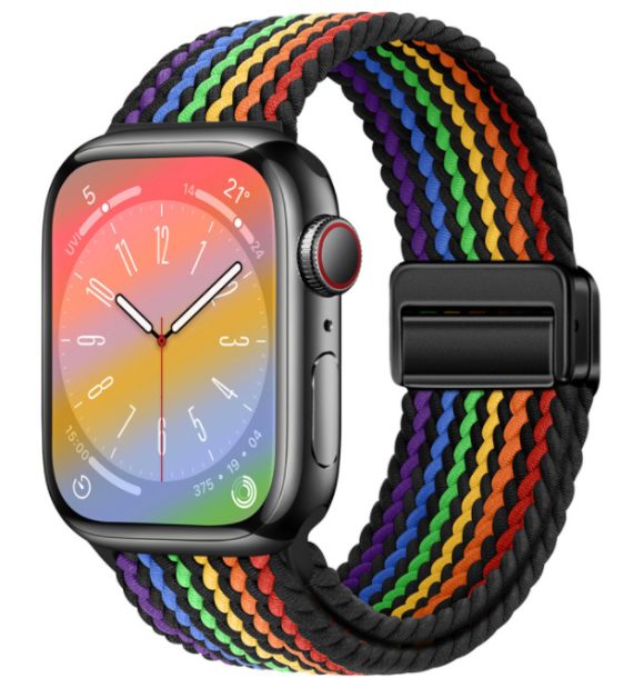 Magnetic Buckle Woven Loop Integrated Strap - Image 3