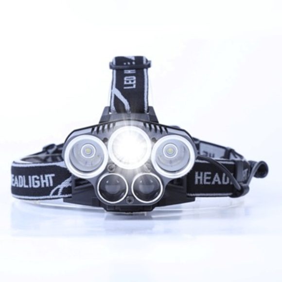 Fixed Focus Strong Light Long-range Outdoor Camping Lighting Head-mounted - Image 3