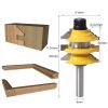 Single 8mm Shank  Mortise Joint Cutter Woodworking Milling Cutter Engraving Tool - Image 5