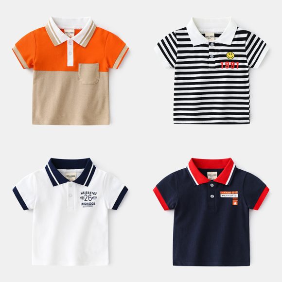 Boy's baby T-shirt short-sleeved summer kids children's top - Image 3
