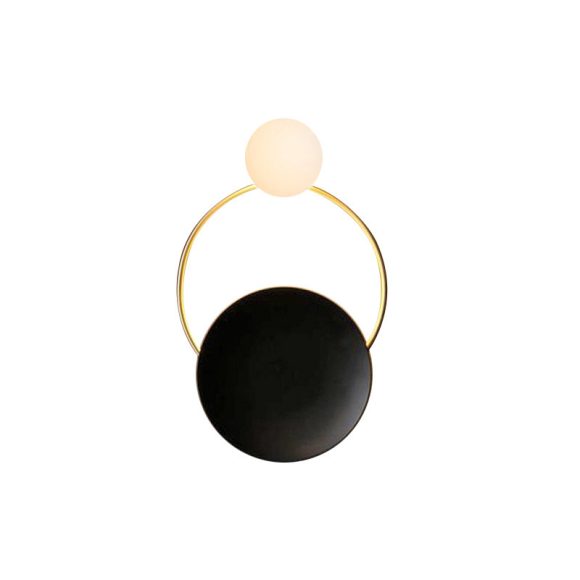 Post-modern Ring Wall Lamp Hotel Restaurant Innovative Ring Wall Lamp - Image 3