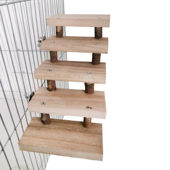 Log stairs pet toy - Image 3