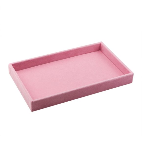Jewelry storage box flannel earrings jewelry box storage box - Image 3