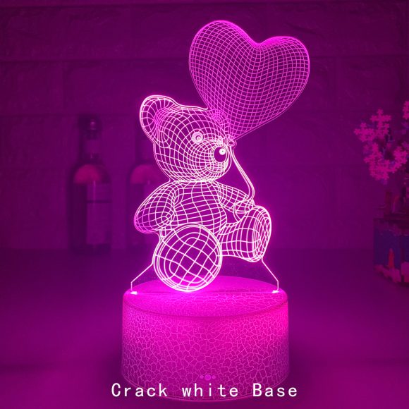 3D Lamp Acrylic USB LED Night Lights Neon Sign Lamp Xmas Christmas Decorations For Home Bedroom Birthday Decor Valentines Day Gifts - Image 8