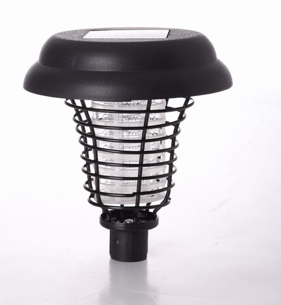 Solar Led Rechargeable Anti-Mosquito Lamp Electronic Fly Bug Zapper Insect Pest  Uv Trap Outdoor Garden Lawn Lamp - Image 3