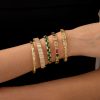 Retro Color Zirconium Ladies' Bracelet