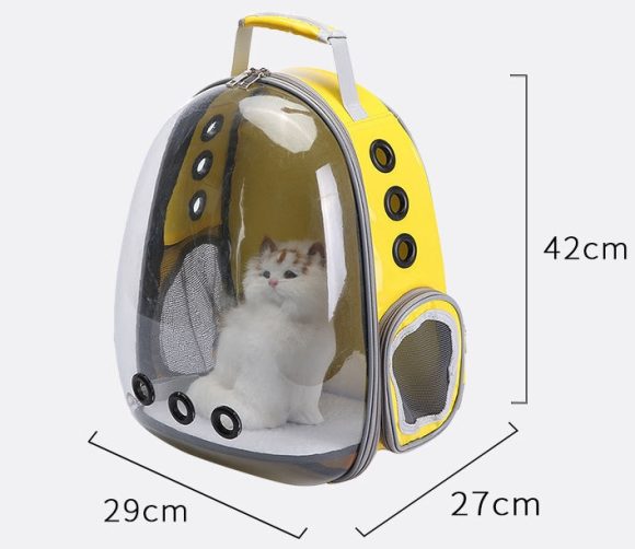 Portable Pet Puppy Backpack Carrier Bubble, New Space Capsule Design 360 Degree Sightseeing Rabbit Rucksack Handbag - Image 9
