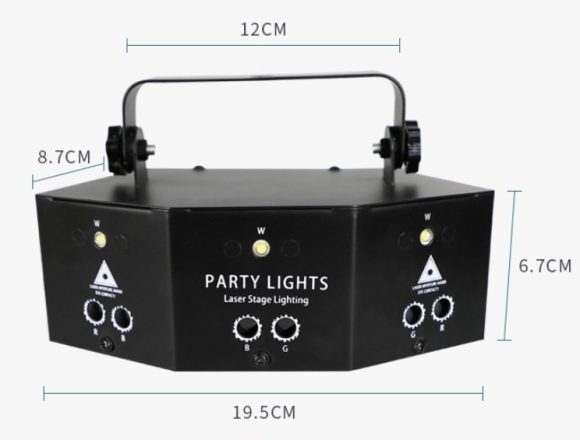 New Nine Eye Laser Strobe Light - Image 2