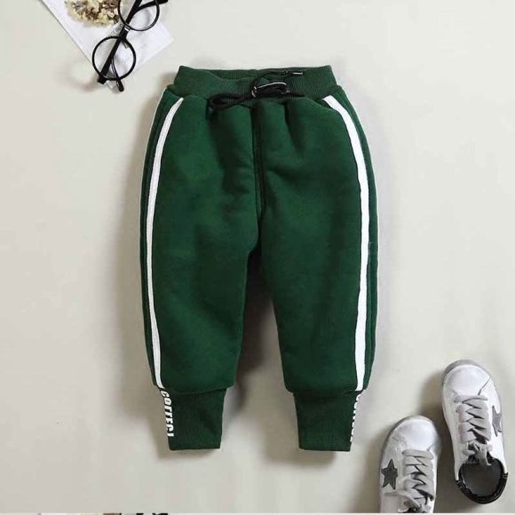 Baby winter clothing plus velvet pants - Image 5