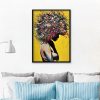 Girl portrait canvas print oil wall art poster - Image 5