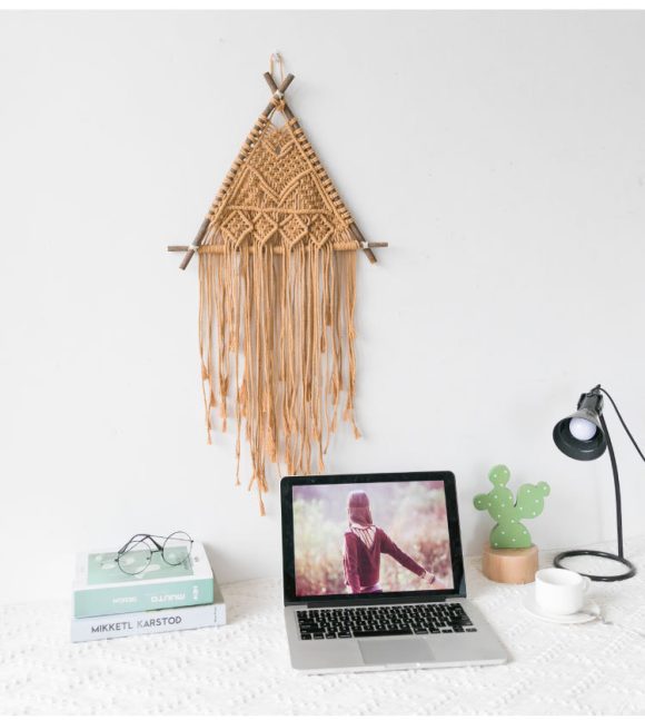 Macrame Wall Hanging Nordic Indoor Wall Tapestry - Image 6