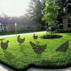 Chicken Yard Art Outdoor Garden Back Yard Gazon Stakes Hen Yard Decor - Image 5