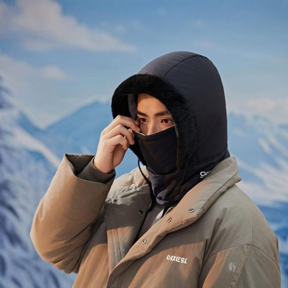 Men's Outdoor Fleece Warm Ear Protection Hat - Image 7