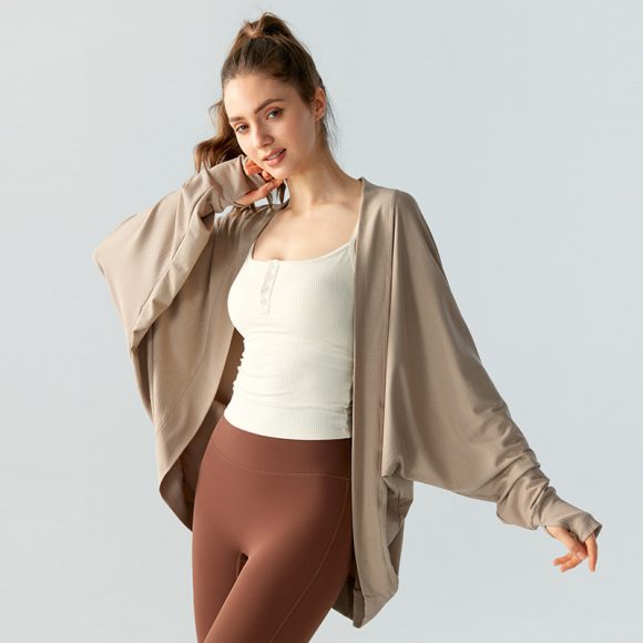 Casual Laid-back Style New Shawl Cardigan Long Sleeve Coat