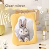 Simple Special-shaped Living Room Cosmetic Mirror Desktop Plastic