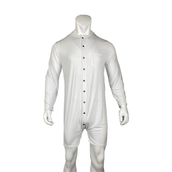 Pure Color Tight Jumpsuit New Homewear - Image 3