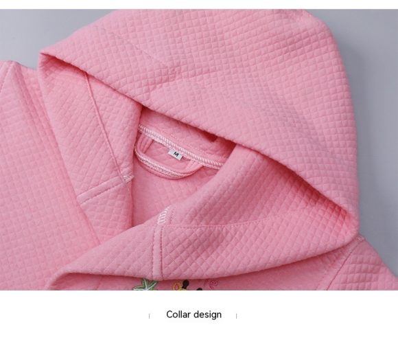 Children's Bathrobes Female Cartoon Cotton Nightgown Boys Girls Swimming Wearable Bath Towels Bathrobe - Image 6