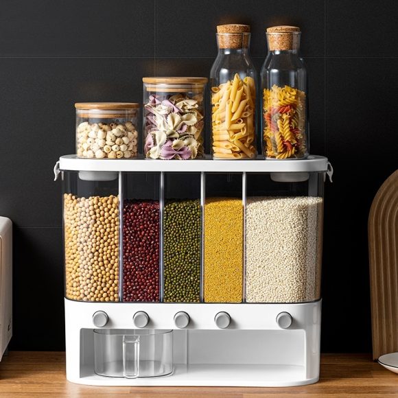 Sealed Kitchen Cereals Separated Storage Box - Image 3