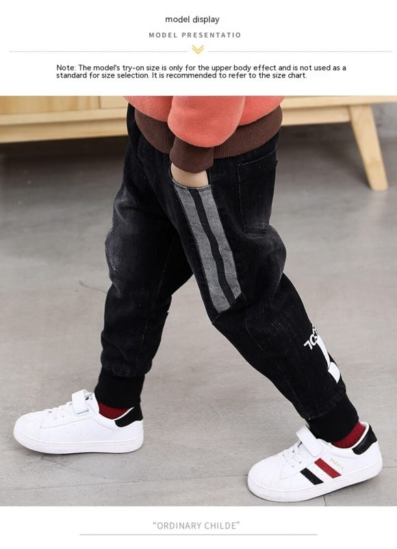 Boys' Denim Trousers Trousers Children's Clothing - Image 6