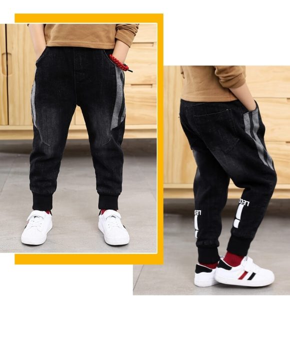 Boys' Denim Trousers Trousers Children's Clothing - Image 10