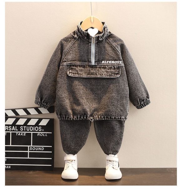 Boys Spring Clothing New Clothes Fashionable Handsome Children's Clothing - Image 2