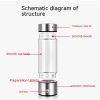 Hydrogen Water Bottles Electric Hydrogen Rich Water Generator Bottle New Technology Rechargeable Portable Antioxidant - Image 3